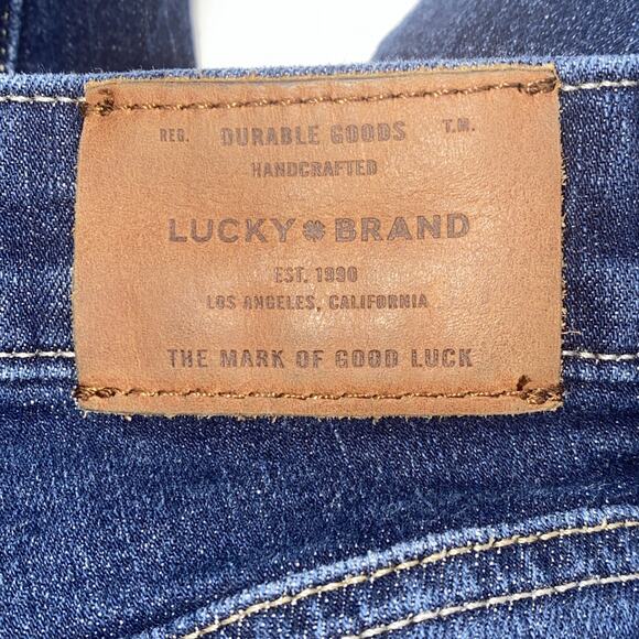 Lucky Brand Hayden Skinny Denim Jeans Womens 4 Ankle (27Wx28L) Dark Wash Stretch - Picture 3 of 10